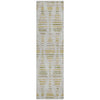 Piper Looms Chantille Stripes ACN2027 Ivory Machine Washable Area Rug Runner Main Image