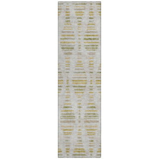 Piper Looms Chantille Stripes ACN2027 Ivory Machine Washable Area Rug Runner Main Image