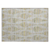 Piper Looms Chantille Stripes ACN2027 Ivory Machine Washable Area Rug Scatter Main Image