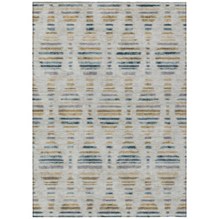 Piper Looms Chantille Stripes ACN2027 Linen Machine Washable Area Rug main image