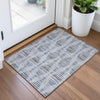 Piper Looms Chantille Stripes ACN2027 Putty Machine Washable Area Rug Scatter Lifestyle Image Feature