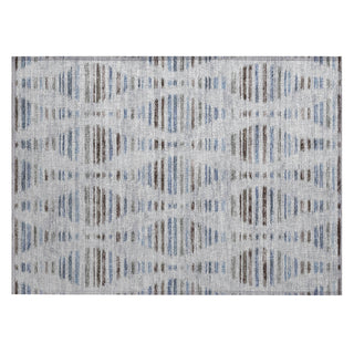 Piper Looms Chantille Stripes ACN2027 Putty Machine Washable Area Rug Scatter Main Image