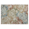 Piper Looms Chantille Floral ACN2028 Paprika Machine Washable Area Rug Scatter Main Image