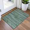 Piper Looms Chantille Stripes ACN2029 Aloe Machine Washable Area Rug Scatter Lifestyle Image Feature