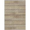 Piper Looms Chantille Stripes ACN2029 Beige Machine Washable Area Rug main image