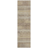Piper Looms Chantille Stripes ACN2029 Beige Machine Washable Area Rug Runner Main Image