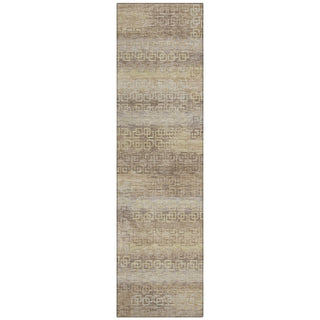 Piper Looms Chantille Stripes ACN2029 Beige Machine Washable Area Rug Runner Main Image