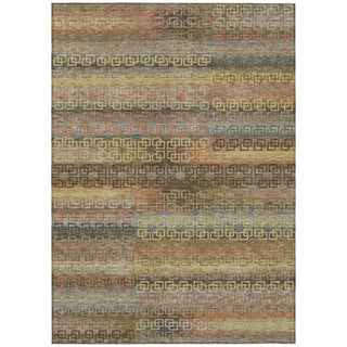 Piper Looms Chantille Stripes ACN2029 Brown Machine Washable Area Rug main image