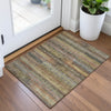 Piper Looms Chantille Stripes ACN2029 Brown Machine Washable Area Rug Scatter Lifestyle Image Feature