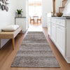 Piper Looms Chantille Stripes ACN2029 Chocolate Machine Washable Area Rug Runner Lifestyle Image Feature
