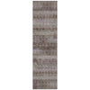Piper Looms Chantille Stripes ACN2029 Chocolate Machine Washable Area Rug Runner Main Image