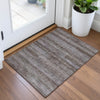 Piper Looms Chantille Stripes ACN2029 Chocolate Machine Washable Area Rug Scatter Lifestyle Image Feature