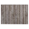 Piper Looms Chantille Stripes ACN2029 Chocolate Machine Washable Area Rug Scatter Main Image