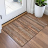 Piper Looms Chantille Stripes ACN2029 Copper Machine Washable Area Rug Scatter Lifestyle Image Feature