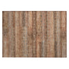 Piper Looms Chantille Stripes ACN2029 Copper Machine Washable Area Rug Scatter Main Image