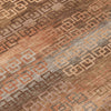 Piper Looms Chantille Stripes ACN2029 Copper Machine Washable Area Rug Swatch Image