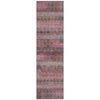 Piper Looms Chantille Stripes ACN2029 Pink Machine Washable Area Rug Runner Main Image