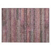 Piper Looms Chantille Stripes ACN2029 Pink Machine Washable Area Rug Scatter Main Image