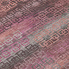 Piper Looms Chantille Stripes ACN2029 Pink Machine Washable Area Rug Swatch Image