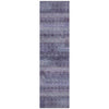 Piper Looms Chantille Stripes ACN2029 Plum Machine Washable Area Rug Runner Main Image