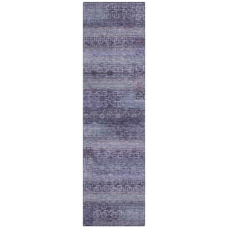 Piper Looms Chantille Stripes ACN2029 Plum Machine Washable Area Rug Runner Main Image