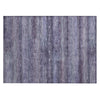 Piper Looms Chantille Stripes ACN2029 Plum Machine Washable Area Rug Scatter Main Image