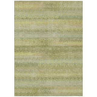 Piper Looms Chantille Stripes ACN2029 Sage Machine Washable Area Rug main image