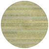 Piper Looms Chantille Stripes ACN2029 Sage Machine Washable Area Rug Round Main Image