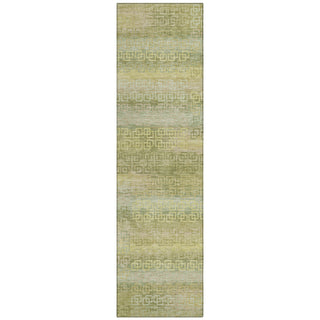 Piper Looms Chantille Stripes ACN2029 Sage Machine Washable Area Rug Runner Main Image