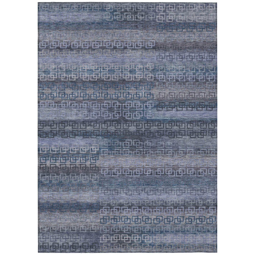 Piper Looms Chantille Stripes ACN2029 Taupe Machine Washable Area Rug main image