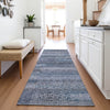 Piper Looms Chantille Stripes ACN2029 Taupe Machine Washable Area Rug Runner Lifestyle Image Feature