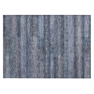 Piper Looms Chantille Stripes ACN2029 Taupe Machine Washable Area Rug Scatter Main Image