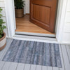 Piper Looms Chantille Stripes ACN2029 Taupe Machine Washable Area Rug Scatter Outdoor Lifestyle Image Feature