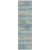 Piper Looms Chantille Stripes ACN2029 Teal Machine Washable Area Rug Runner Main Image