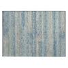 Piper Looms Chantille Stripes ACN2029 Teal Machine Washable Area Rug Scatter Main Image