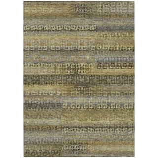 Piper Looms Chantille Stripes ACN2029 Wheat Machine Washable Area Rug main image