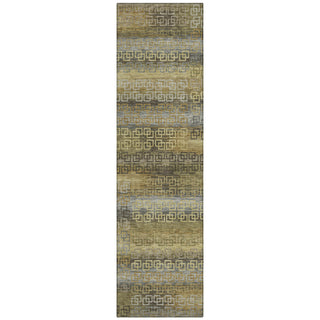 Piper Looms Chantille Stripes ACN2029 Wheat Machine Washable Area Rug Runner Main Image