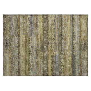 Piper Looms Chantille Stripes ACN2029 Wheat Machine Washable Area Rug Scatter Main Image