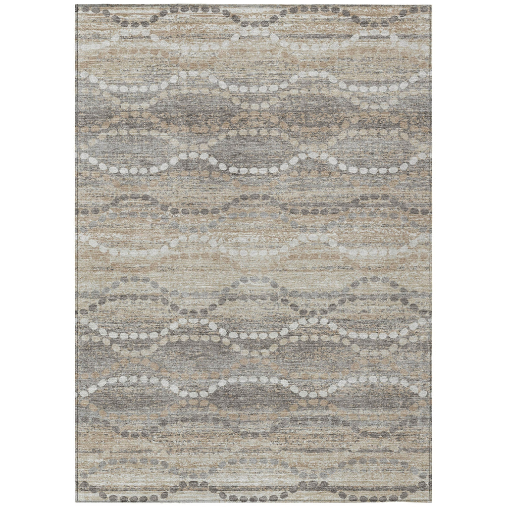 Piper Looms Chantille Gradient ACN2030 Beige Machine Washable Area Rug main image
