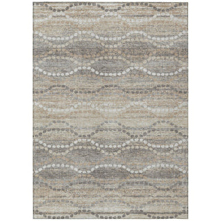 Piper Looms Chantille Gradient ACN2030 Beige Machine Washable Area Rug main image