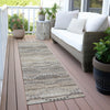 Piper Looms Chantille Gradient ACN2030 Beige Machine Washable Area Rug Runner Outdoor Lifestyle Image Feature
