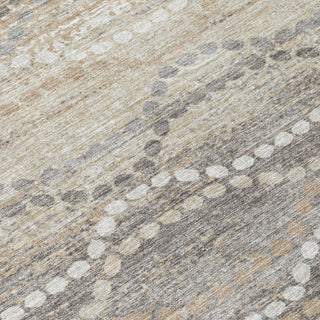 Piper Looms Chantille Gradient ACN2030 Beige Machine Washable Area Rug Swatch Image