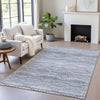 Piper Looms Chantille Gradient ACN2030 Blue Machine Washable Area Rug Lifestyle Image Feature