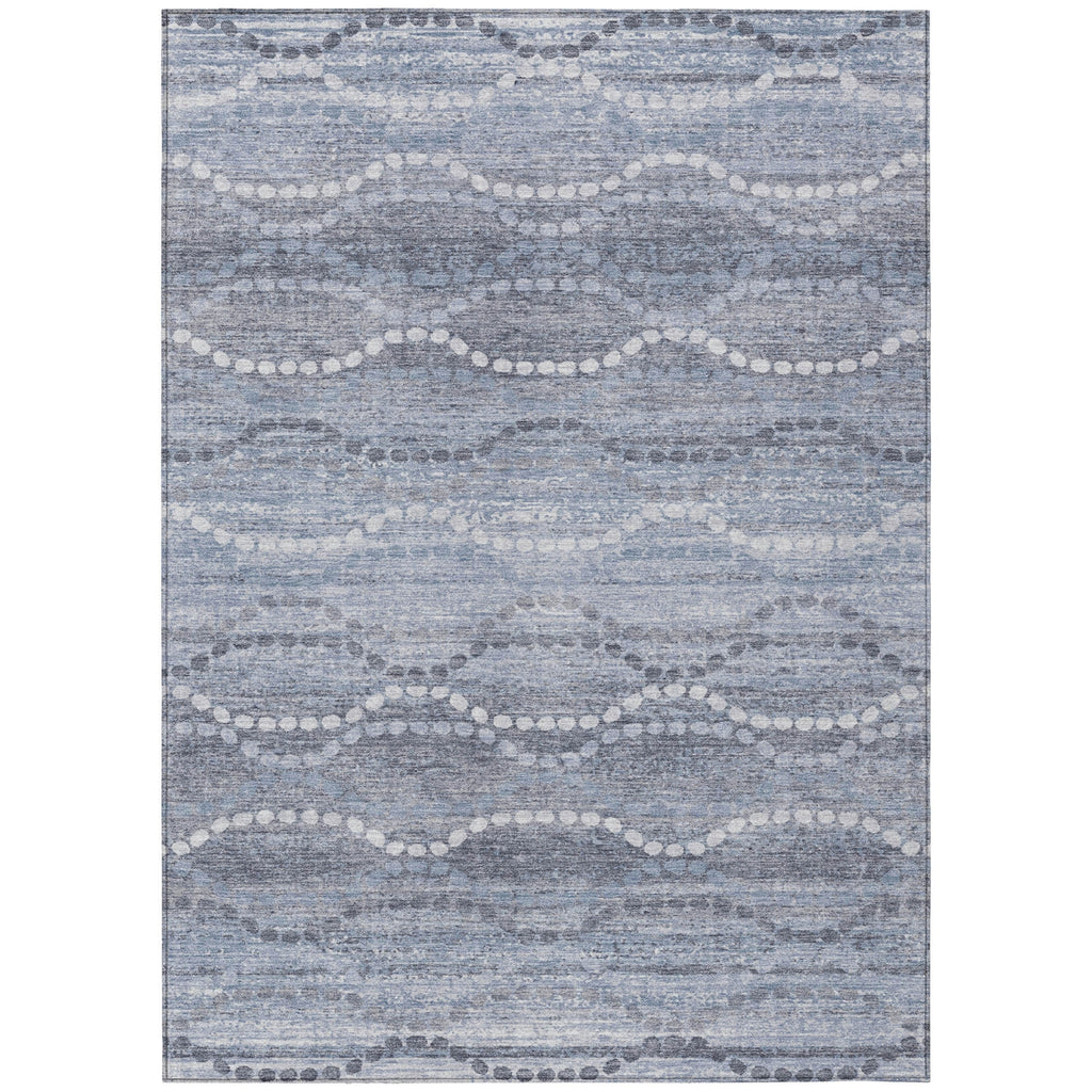 Piper Looms Chantille Gradient ACN2030 Blue Machine Washable Area Rug main image