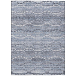 Piper Looms Chantille Gradient ACN2030 Blue Machine Washable Area Rug main image