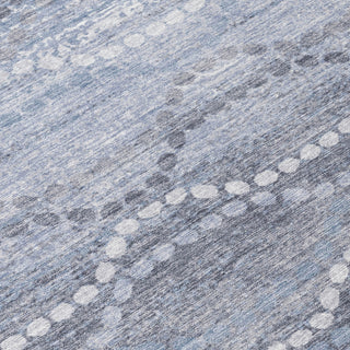 Piper Looms Chantille Gradient ACN2030 Blue Machine Washable Area Rug Swatch Image