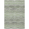Piper Looms Chantille Gradient ACN2030 Green Machine Washable Area Rug main image