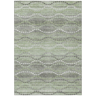 Piper Looms Chantille Gradient ACN2030 Green Machine Washable Area Rug main image