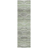 Piper Looms Chantille Gradient ACN2030 Green Machine Washable Area Rug Runner Main Image