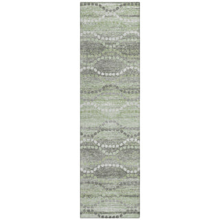 Piper Looms Chantille Gradient ACN2030 Green Machine Washable Area Rug Runner Main Image